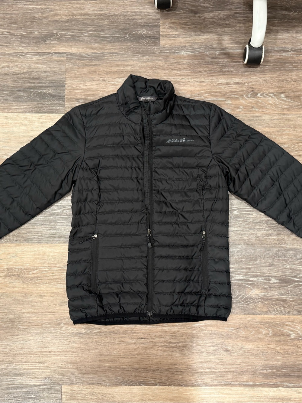 Eddie Bauer Women's Black Quilted Puffer Jacket
